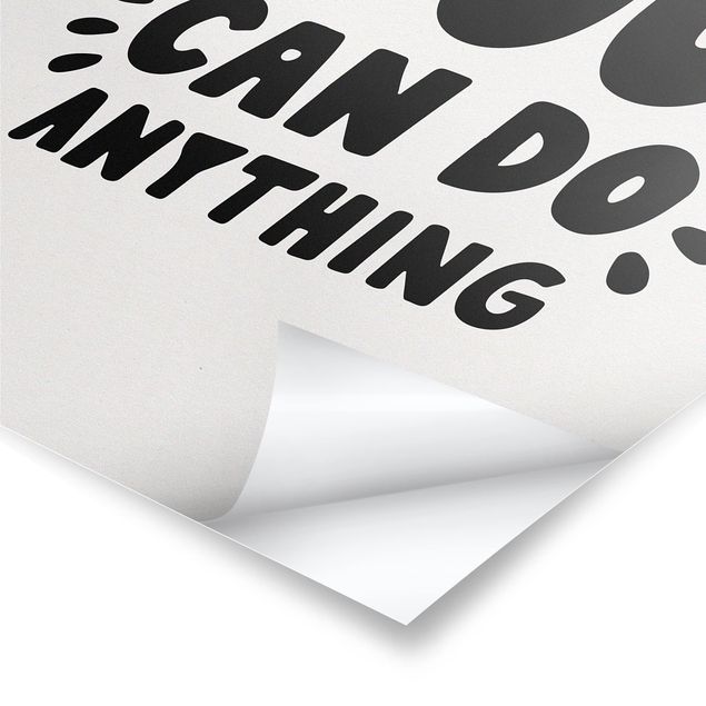 Poster citation - You Can Do Anything