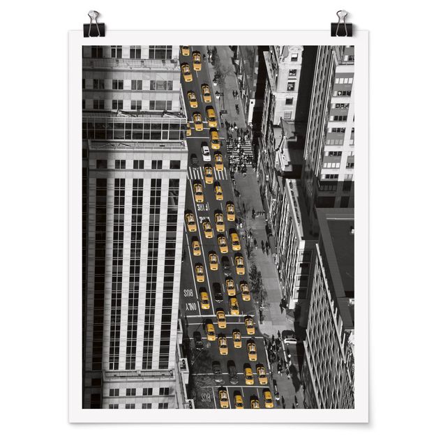 Poster architecture Circulation à Manhattan