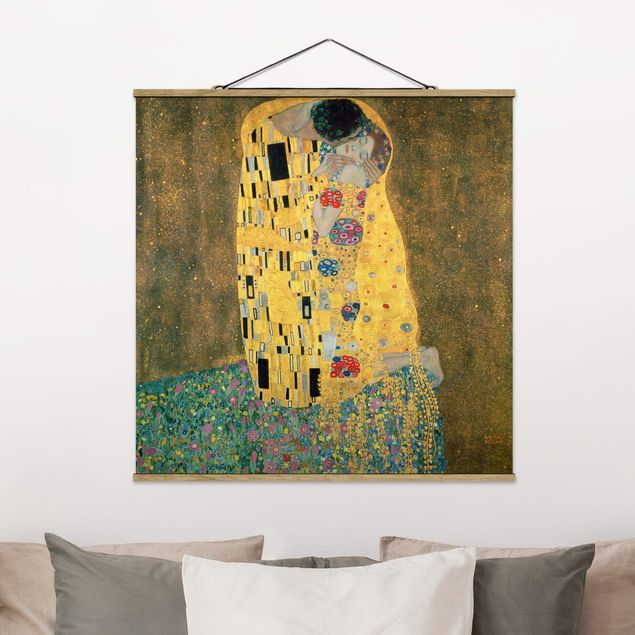 Déco murale cuisine Gustav Klimt - Le baiser