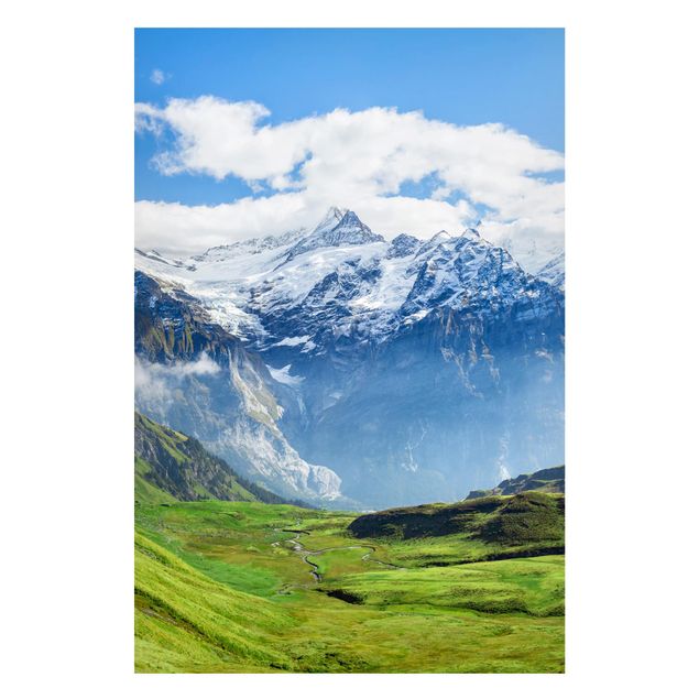 Tableaux paysage Panorama alpin de Swizz