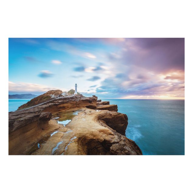 Fond de hotte - Lighthouse In New Zealand - Format paysage 3:2