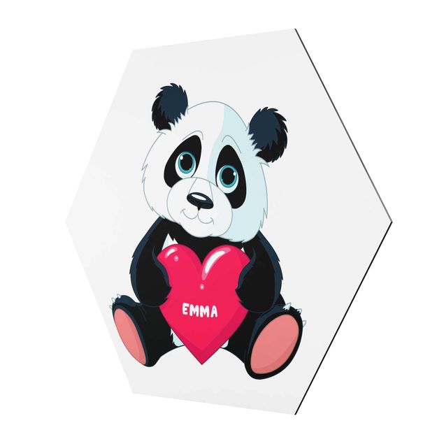 Tableaux Panda au cœur
