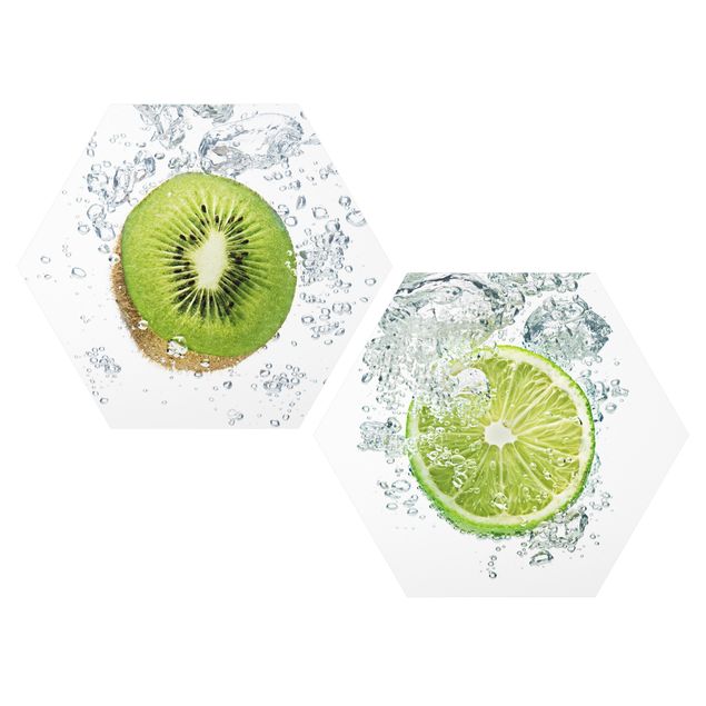 Tableaux forex Bulles de kiwi et de citron vert