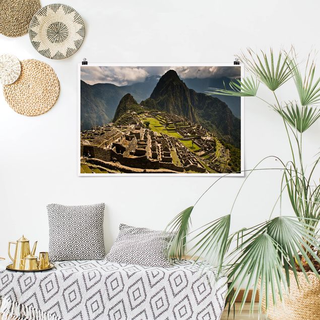 Tableau paysage Machu Picchu