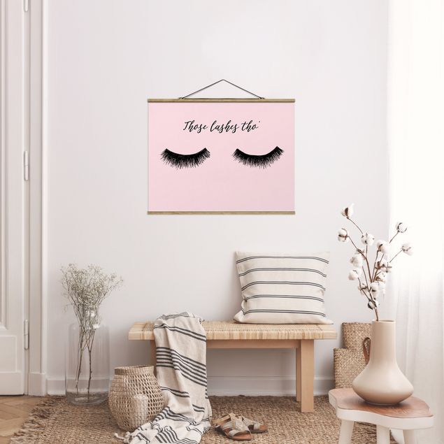 Tableaux modernes Eyelashes Chat - Lashes