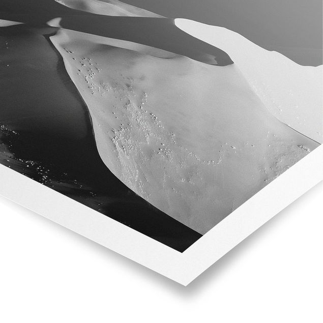 Tableau moderne Désert - Dunes Abstraites