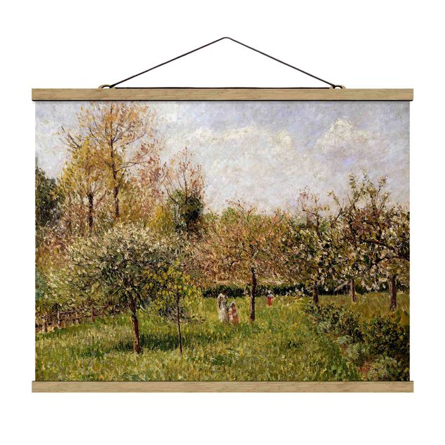 Courant artistique Postimpressionnisme Camille Pissarro - Printemps à Eragny
