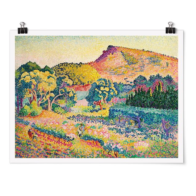 Tableaux paysage Henri Edmond Cross - Paysage avec Le Cap Nègre