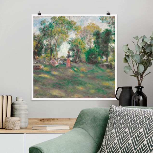 Tableaux paysage Auguste Renoir - Paysage avec figures
