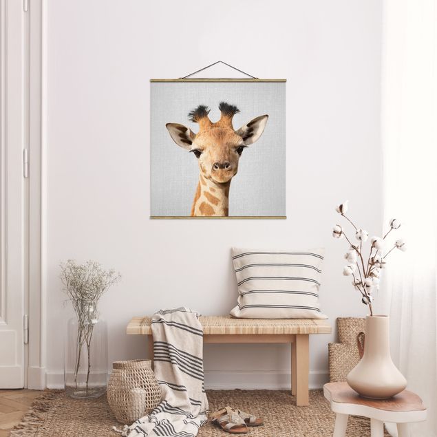 Tableaux girafes Bébé Girafe Gandalf