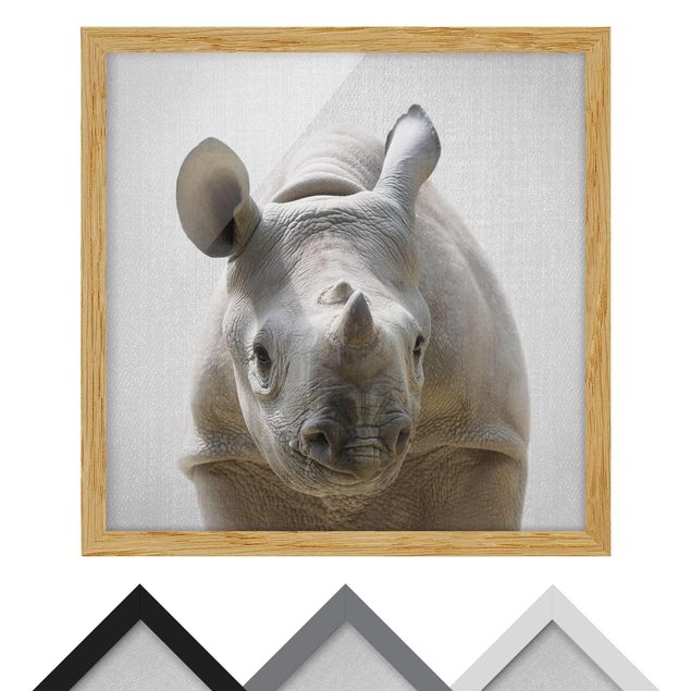 Tableaux muraux Bébé Rhinocéros Nina
