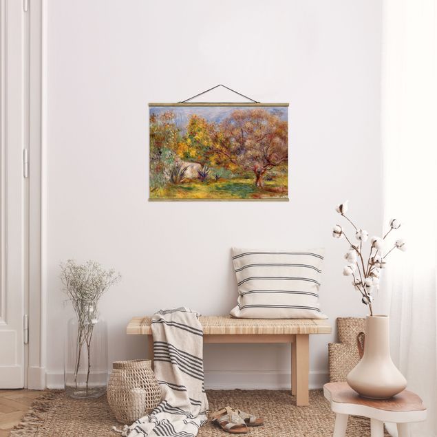Tableaux Impressionnisme Auguste Renoir - Jardin d'oliviers