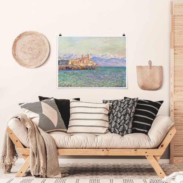 Tableaux paysage Claude Monet - Antibes, Le Fort