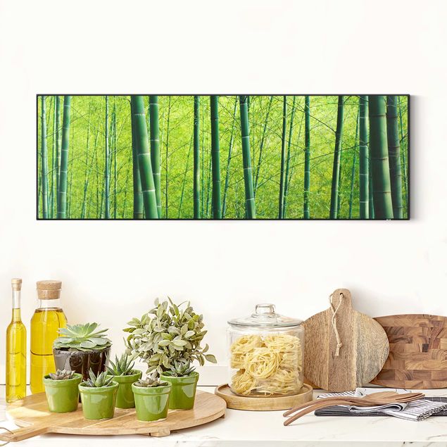 Tableau paysages Forêt de bambous n°2