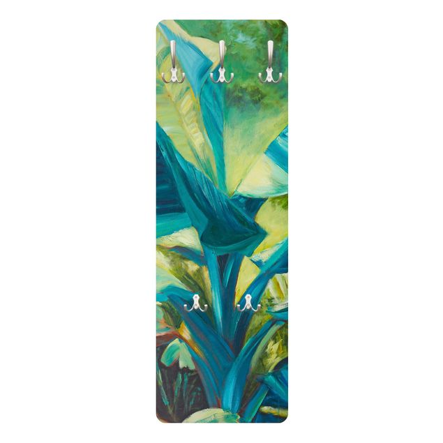 Porte-manteau - Banana Leaf With Turquoise II