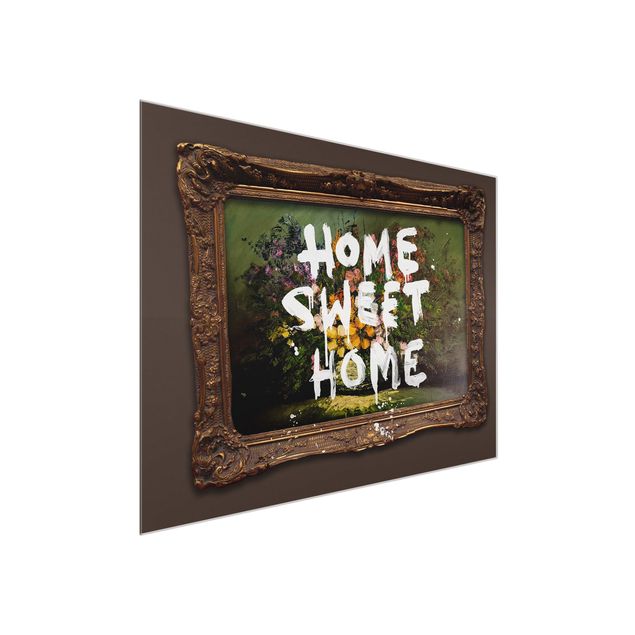 Tableaux Home Sweet Home - Brandalised ft. Graffiti by Banksy
