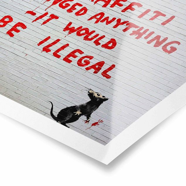 Affiche déco If Graffiti Changed Anything - Brandalised ft. Graffiti by Banksy