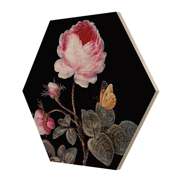 Tableau fleurs Barbara Regina Dietzsch - The Hundred-Petalled Rose