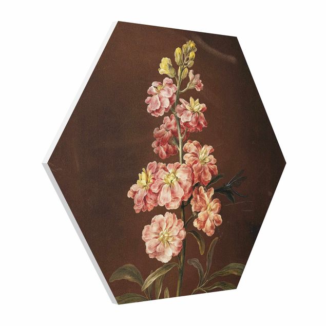 Tableau floral Barbara Regina Dietzsch - A Light Pink Gillyflower
