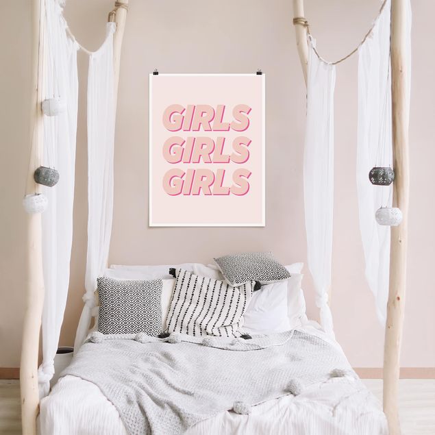 Tableaux modernes Girls Girls Girls - Les filles