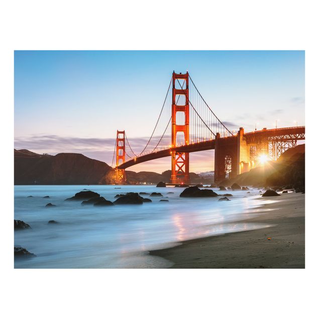Fond de hotte - Twilight In San Francisco  - Format paysage 4:3