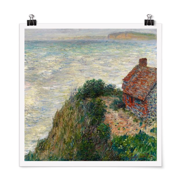 Tableaux Impressionnisme Claude Monet - Maison du pêcheur à Petit Ailly