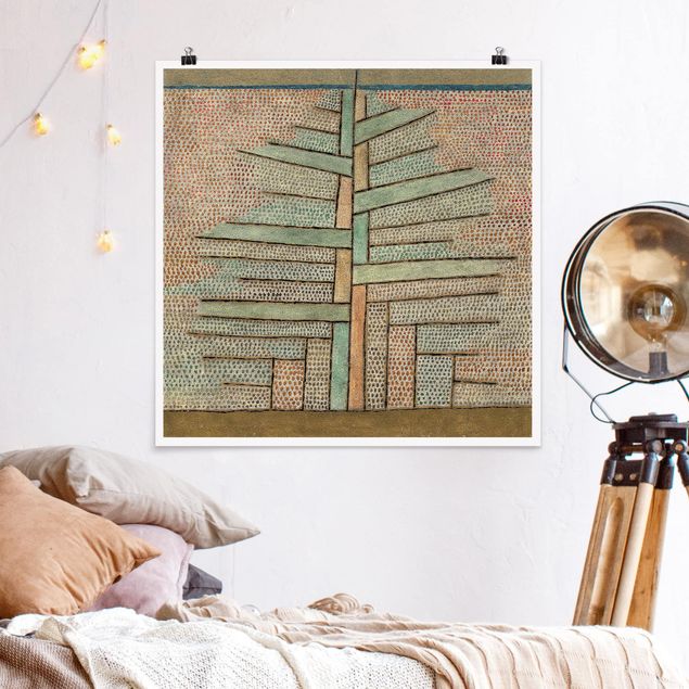 Tableau paysages Paul Klee - Pin