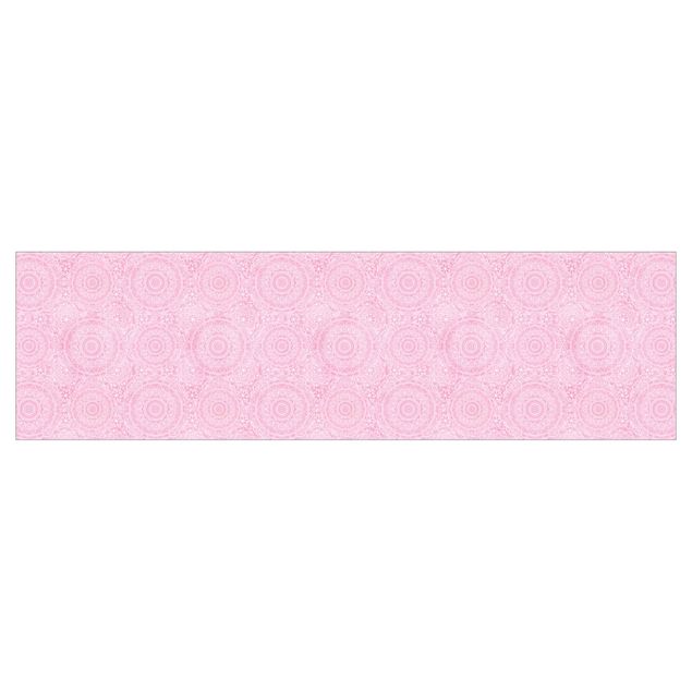 Revêtement mural cuisine - Pattern Mandala Light Pink