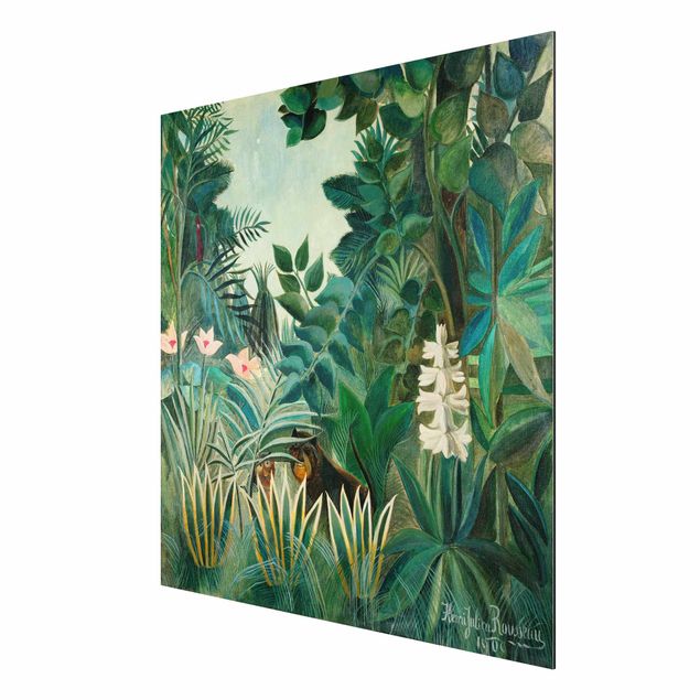 Tableau arbres Henri Rousseau - La jungle équatoriale