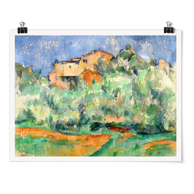 Courant artistique Postimpressionnisme Paul Cézanne - Maison et pigeonnier à Bellevue