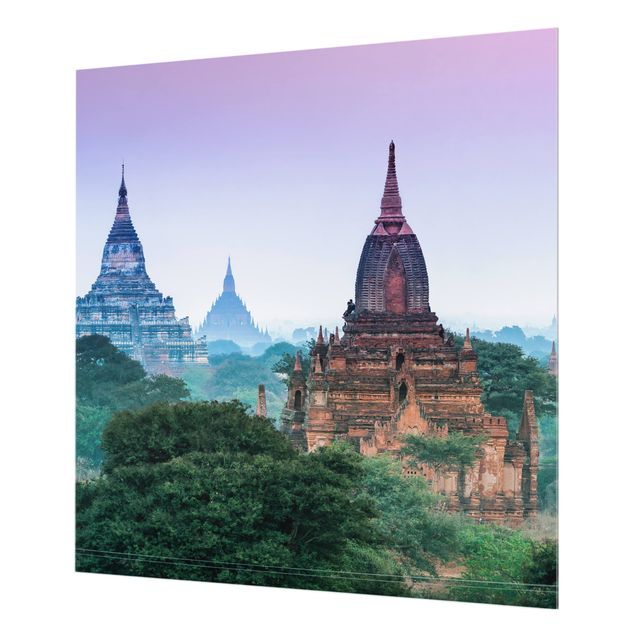 Fonds de hotte - Temple Grounds In Bagan - Carré 1:1
