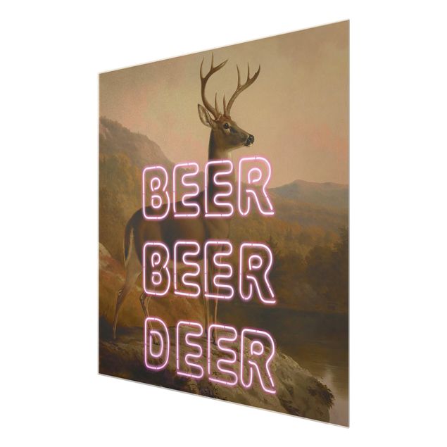 Tableaux de Jonas Loose Beer Beer Deer