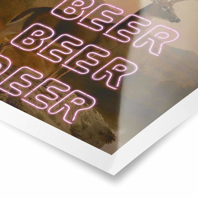 Tableaux de Jonas Loose Beer Beer Deer