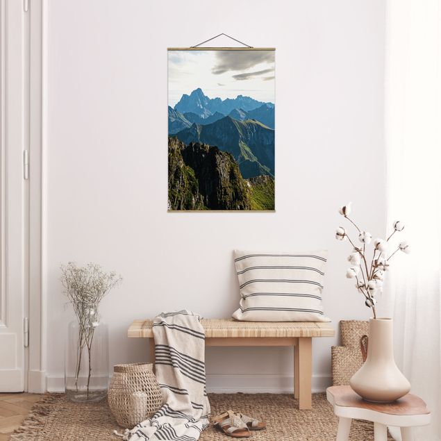 Tableaux paysage Montagnes sur les Lofoten
