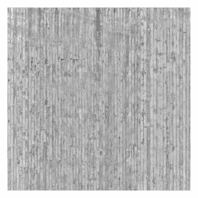Papier peint - Concrete Look Wallpaper With Stripes