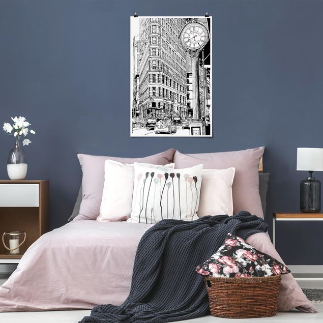 Posters villes City Study - Flatiron Building