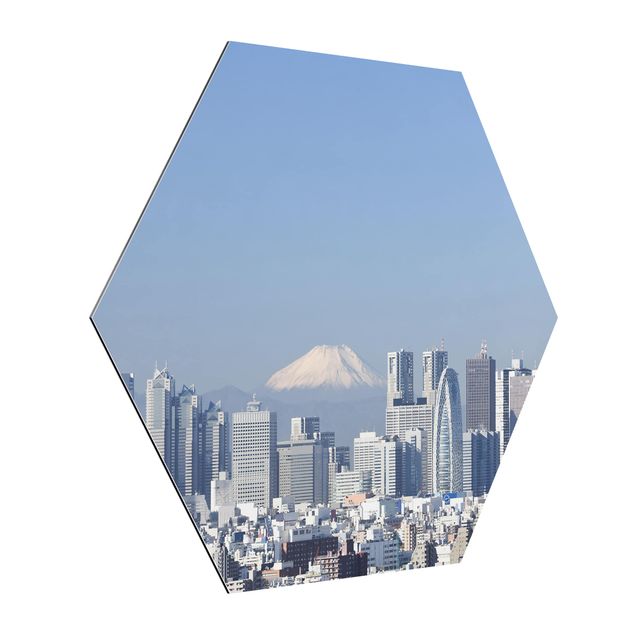 Tableaux Tokyo Tokyo devant le Fuji