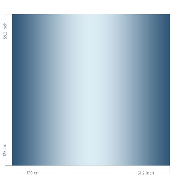 rideaux modernes Blue Vertical Colour Gradient