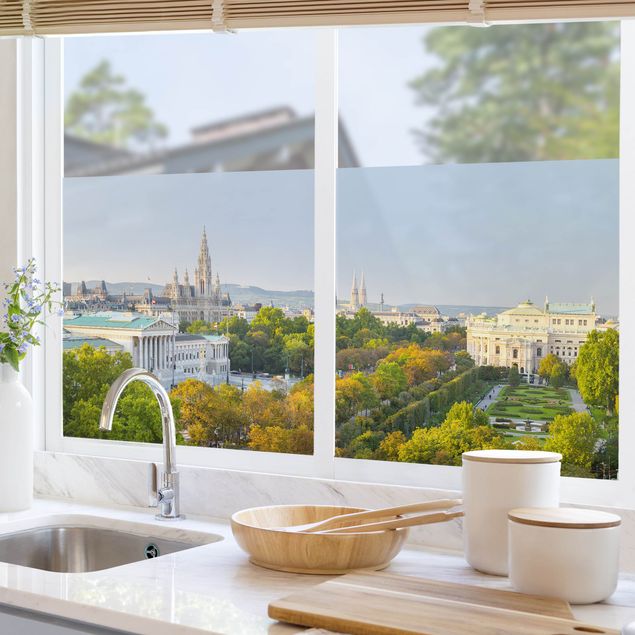 Décoration pour fenêtre - Vue de Vienne