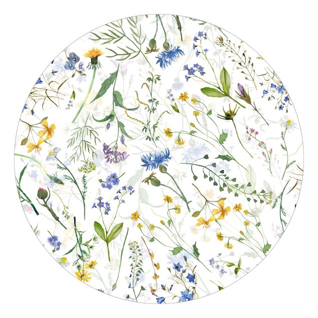 Tableaux de Uta Naumann Prairie de fleurs à l'aquarelle