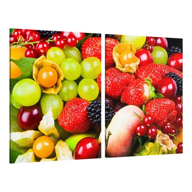 Toile murale Fruits tropicaux