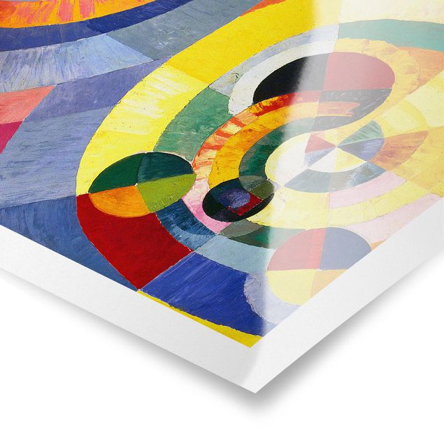 Tableau multicolor Robert Delaunay - Formes circulaires