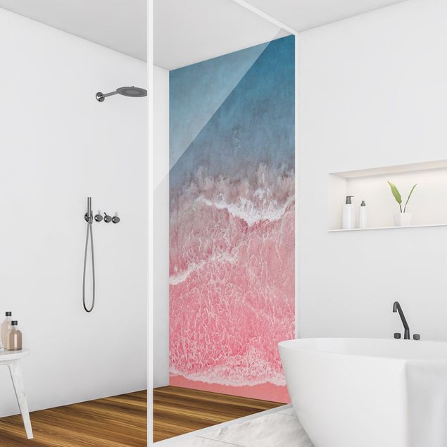 Revêtement mural de douche - Ocean In Pink