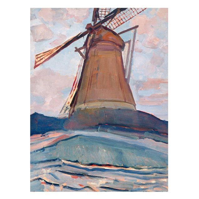 Tableau impressionniste Piet Mondrian - Moulin à vent