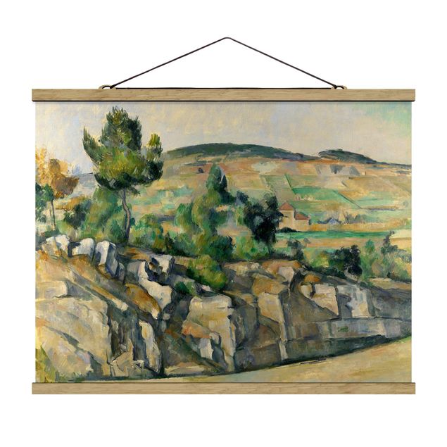 Tableau paysage Paul Cézanne - Colline en Provence
