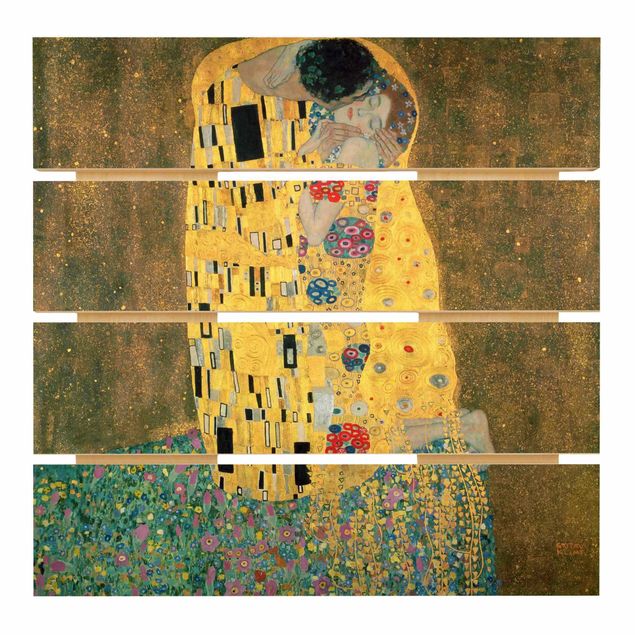 Tableau de Klimt Gustav Klimt - Le baiser