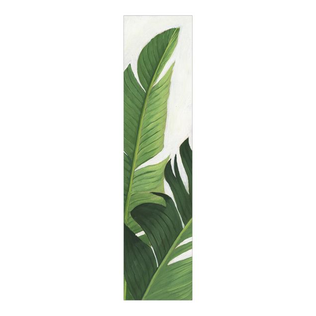 Panneaux coulissants avec fleurs Plantes préférées - Banane
