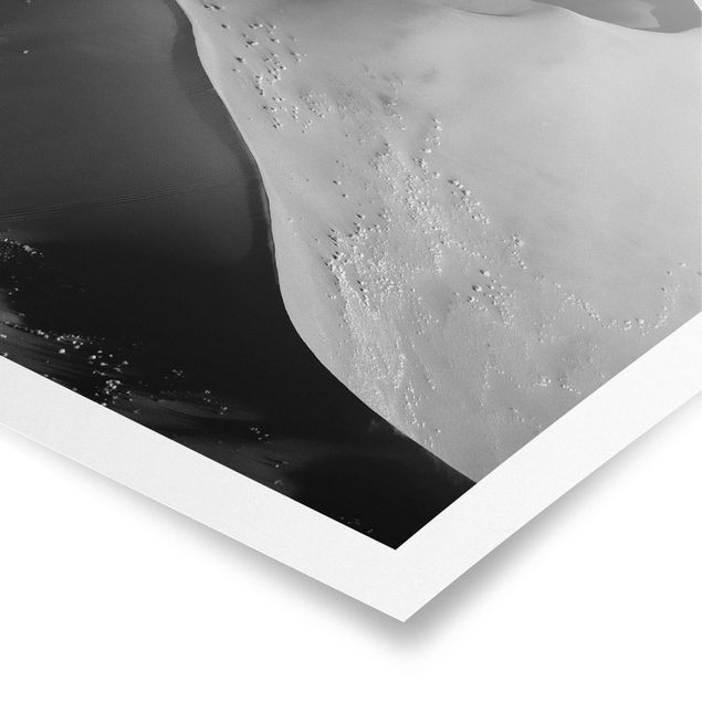 Tableau art abstrait Désert - Dunes Abstraites