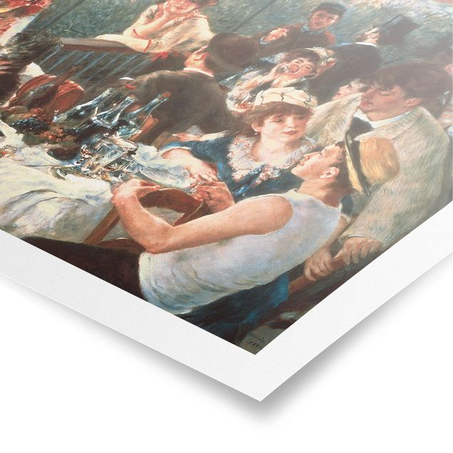 Tableaux vintage Auguste Renoir - Déjeuner de la fête du bateau