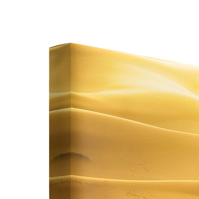Tableau couleur jaune Dunes d'or